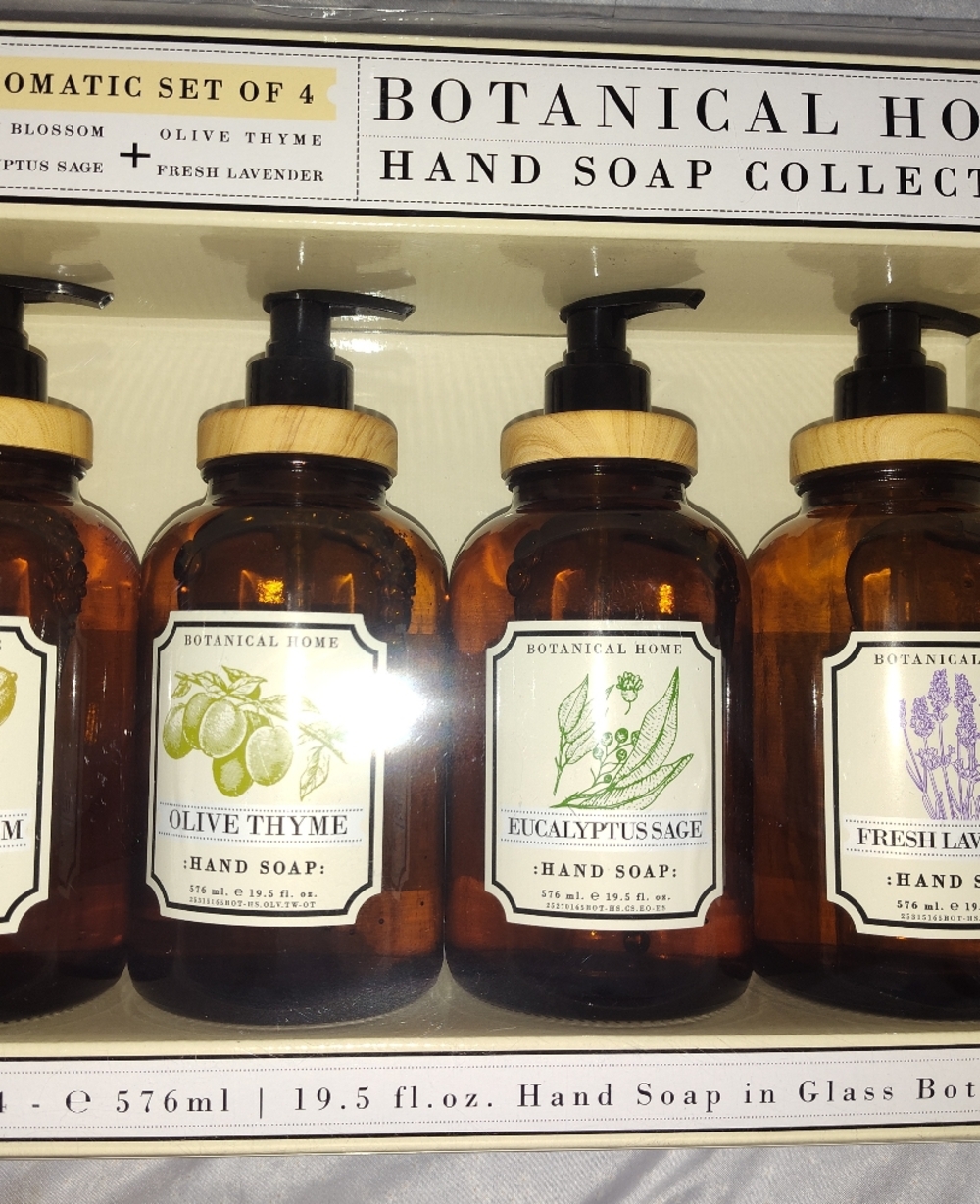 Hand Soap Set in Amber (4-Pack)